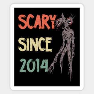 Scary since 2014 siren head Sticker